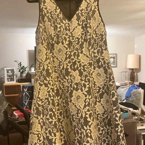 Club Monaco size 10 dress with grey and white - Picture 1 of 4